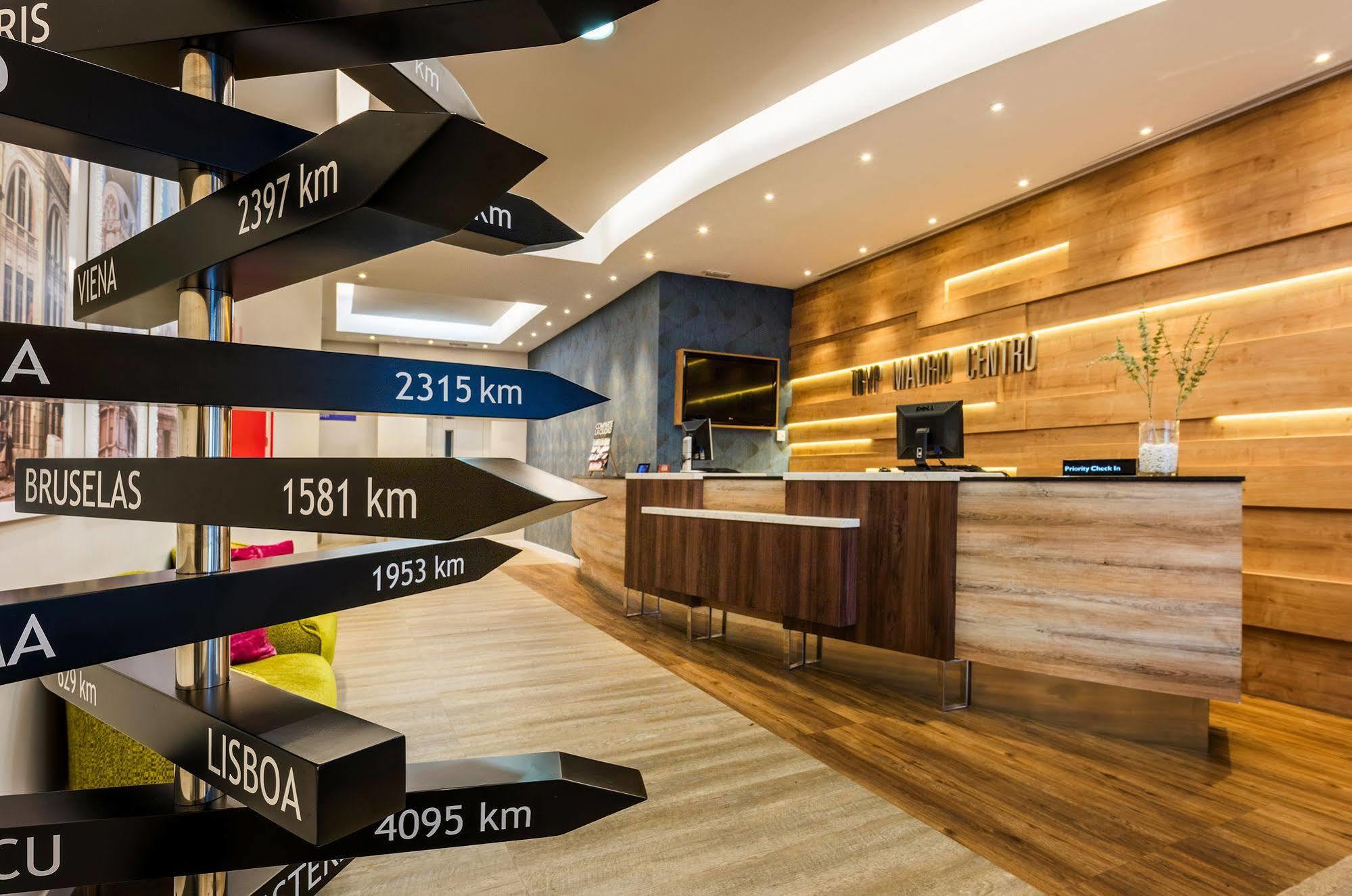 Hotel Madrid Centro, Affiliated By Melia Eksteriør billede